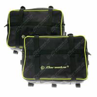 Universal bags for side panniers holders (1680D) - Yellow/Green