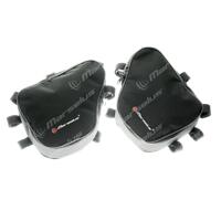 Bags for Honda CRF 1000L Africa Twin equipped SW Motech crash bars - BLACK edg...